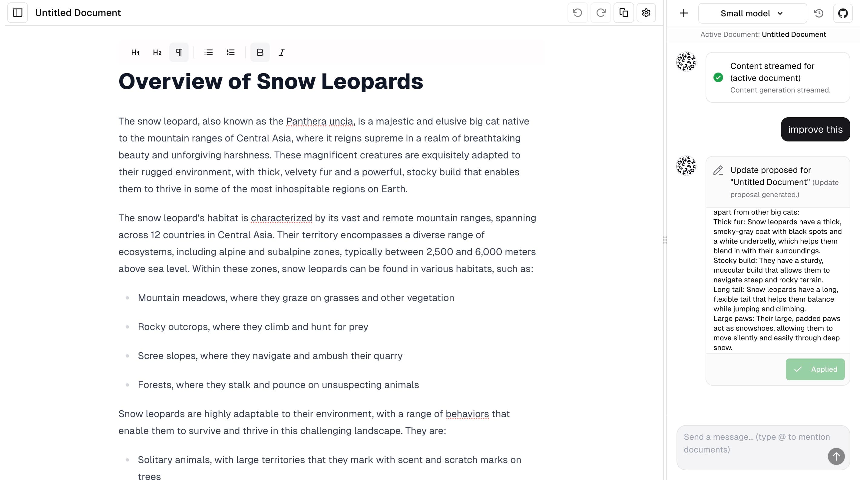 Snow Leopard Demo Preview